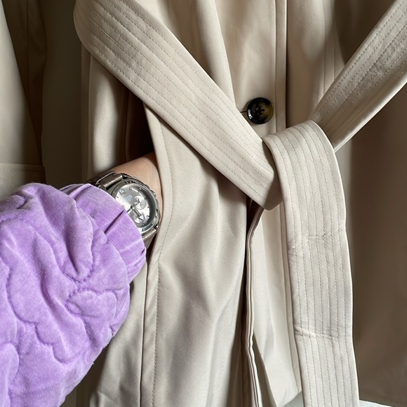 London fog stone  Trench Coat - Picture 9 of 11